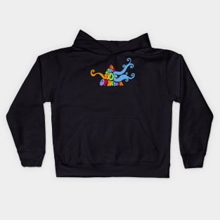 The Dark Side Of Colors Kids Hoodie